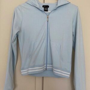 BCBGMAXAZRIA Women's Blue Hoodie